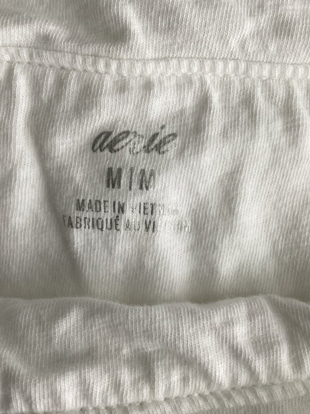Aerie Off-White Strapless Scarf Skirt Mini Dress - Medium - Picture 5 of 9